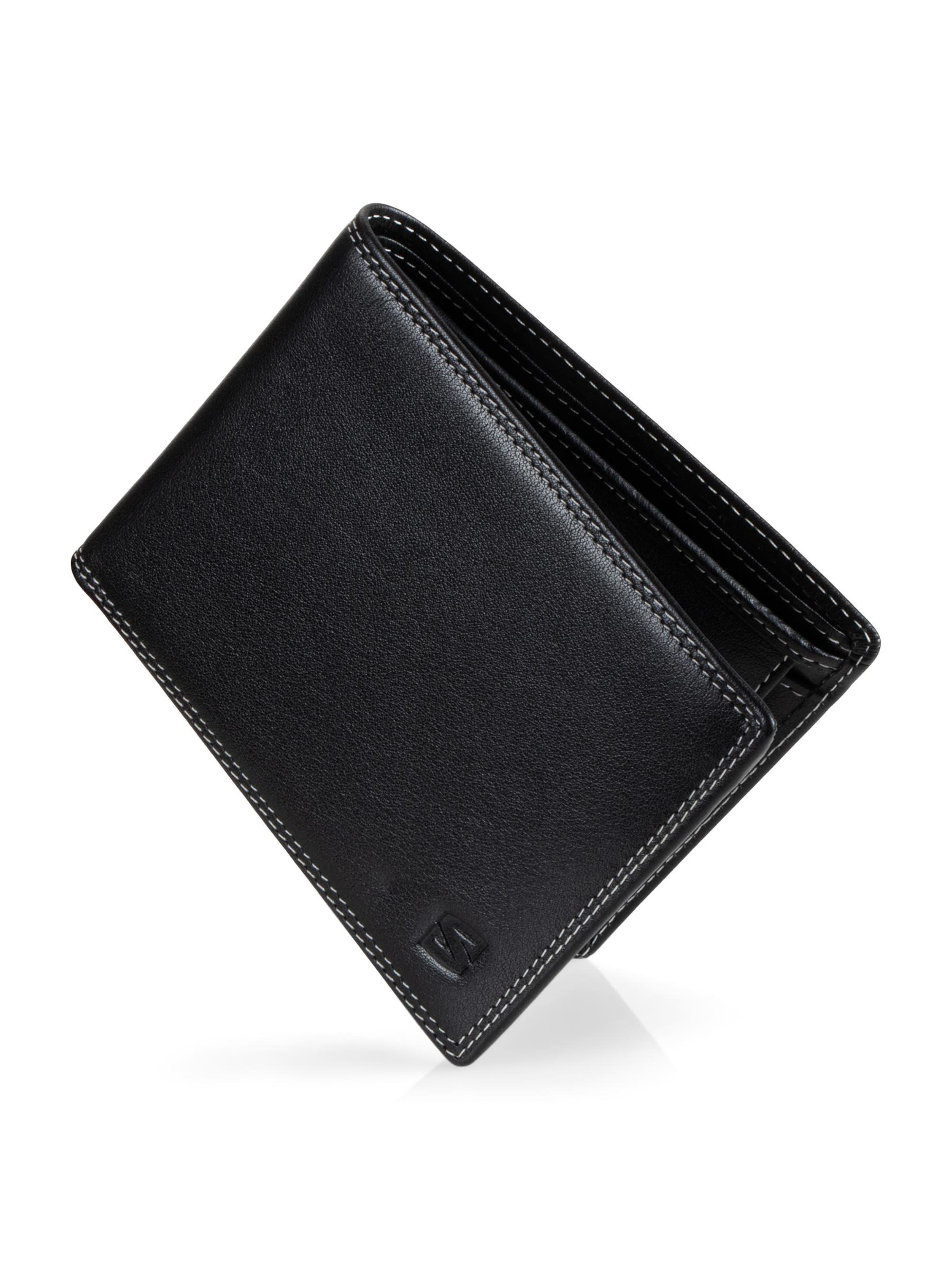 Porte-monnaies 'Space' SERASAR en noir : devant