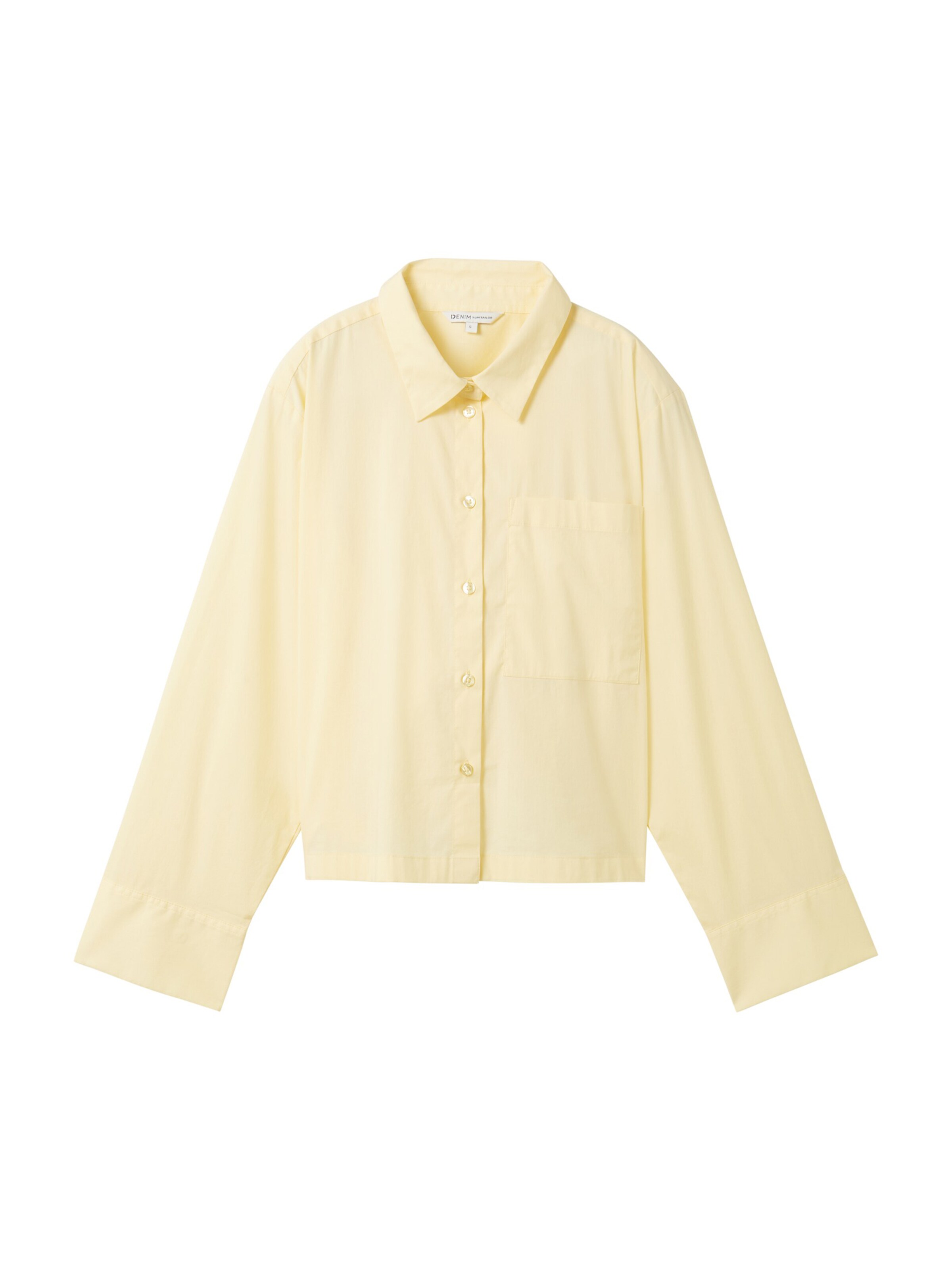TOM TAILOR DENIM Blouse in Yellow: front
