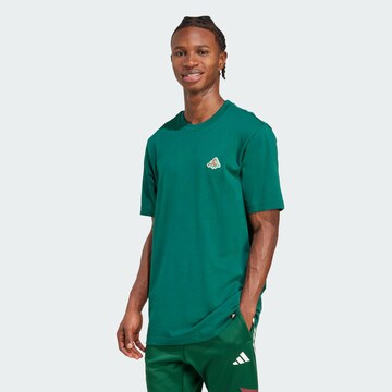 ADIDAS SPORTSWEAR Performance shirt 'Mini Pizza' in Green: front