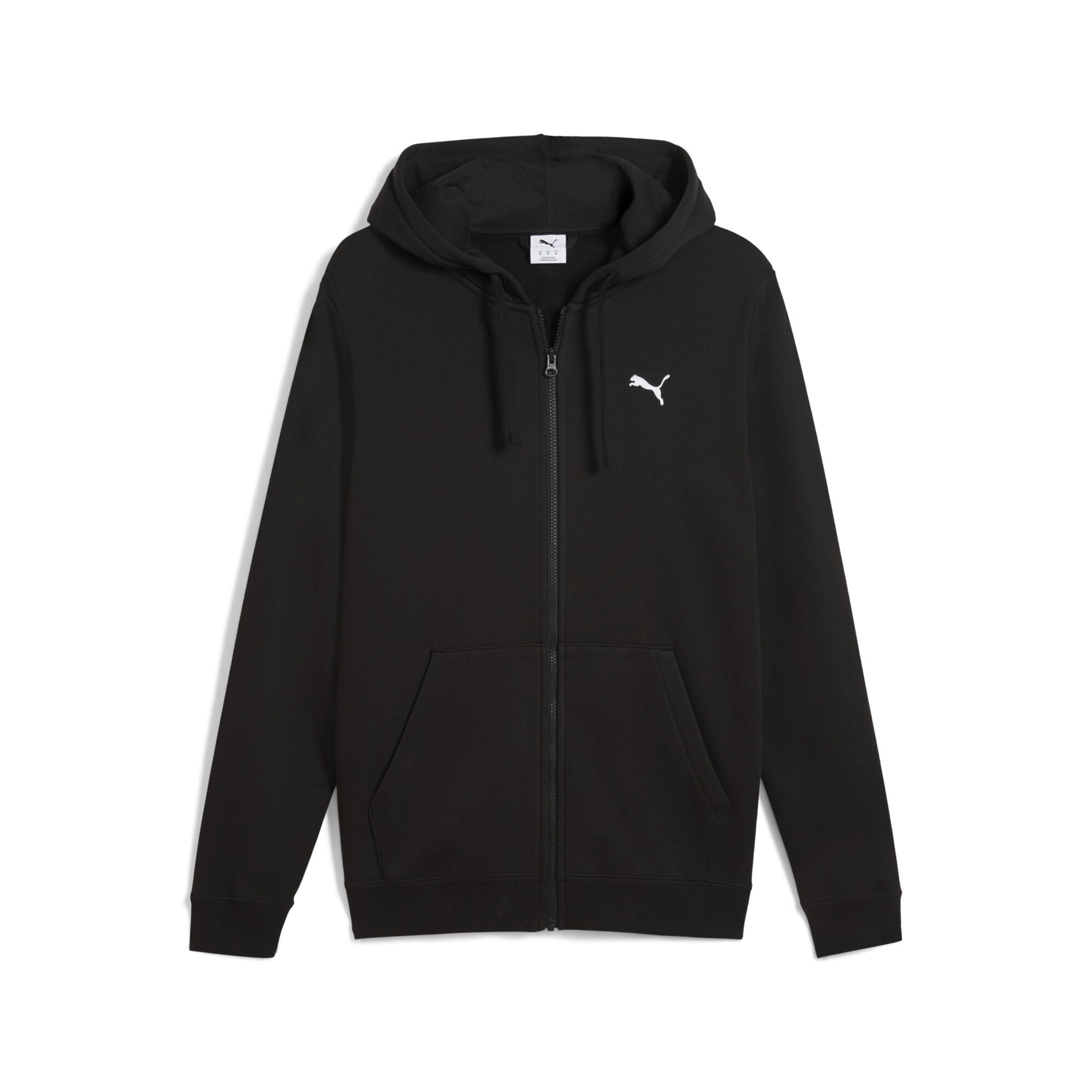 PUMA Sports sweat jacket in Black: front