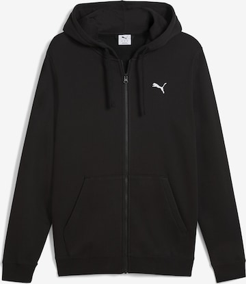 Veste de survêtement PUMA en noir : devant