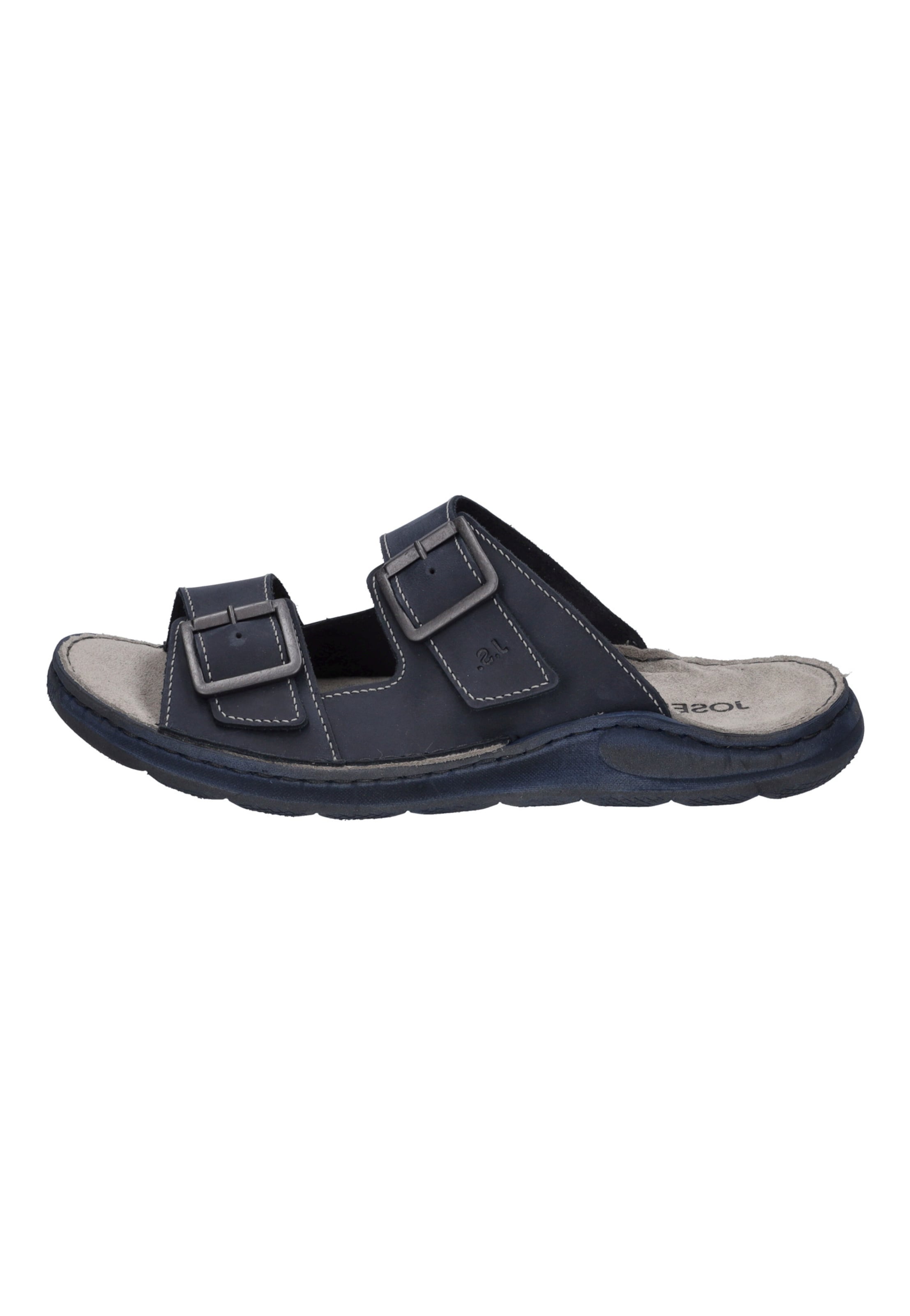 JOSEF SEIBEL Pantolette 'Maverick 06' in Blau: Vorderseite