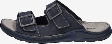 JOSEF SEIBEL Pantolette 'Maverick 06' in Blau: Vorderseite