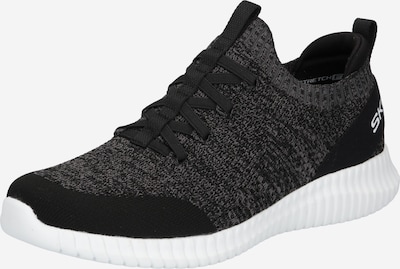 SKECHERS Nizke superge | pegasto siva / črna barva, Prikaz izdelka