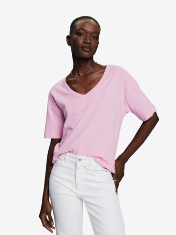 ESPRIT Shirt in Roze: voorkant