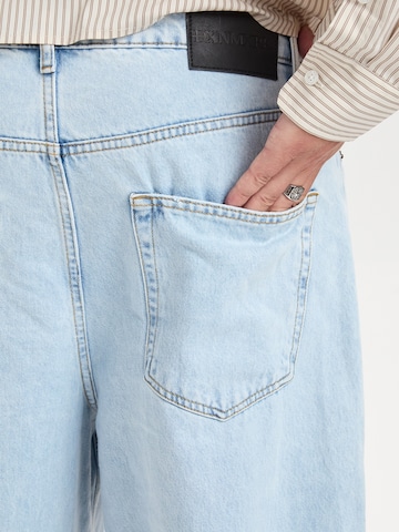 Dxnmxrk - Perna larga Calças de ganga 'DXHarald Wide Fit Jeans Light Blue' em azul
