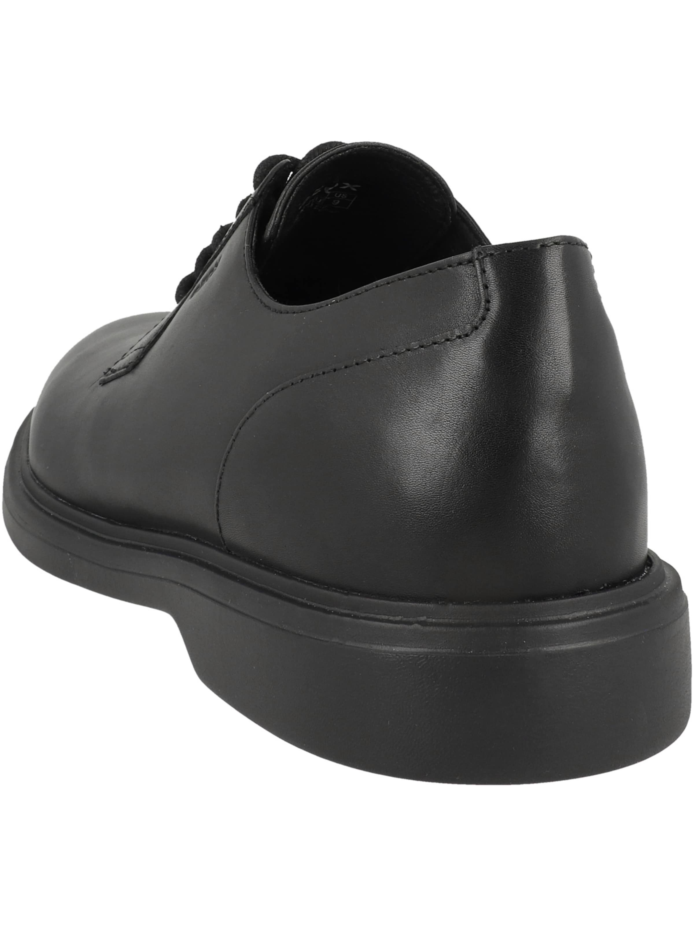 GEOX - Sapato com atacadores 'U Ottavio D' em preto
