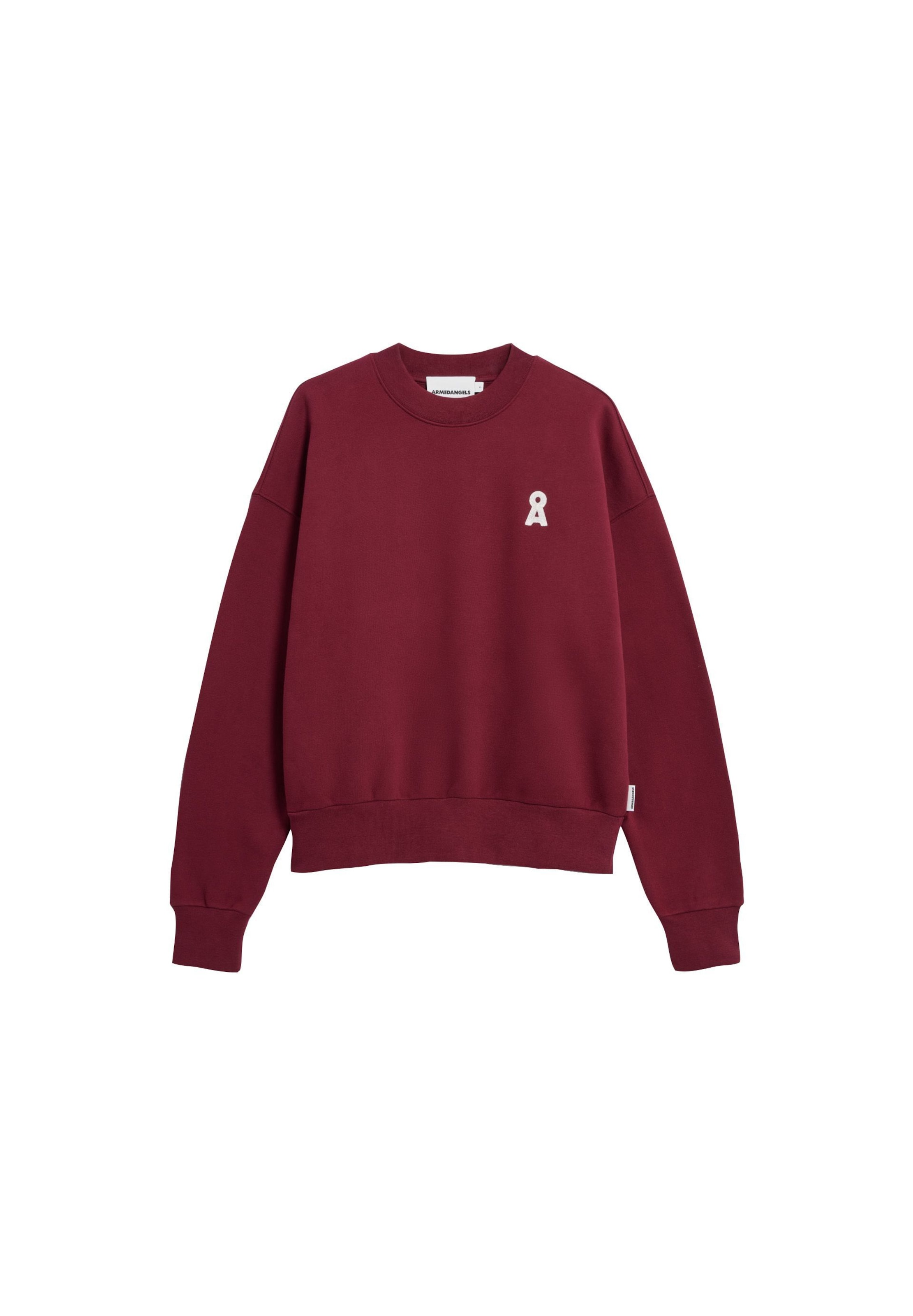 ARMEDANGELS Sweatshirt in Rot: Vorderseite