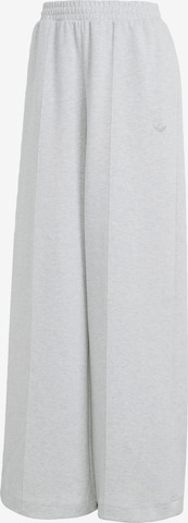 Wide leg Pantaloni 'Premium Essentials' di ADIDAS ORIGINALS in grigio: frontale