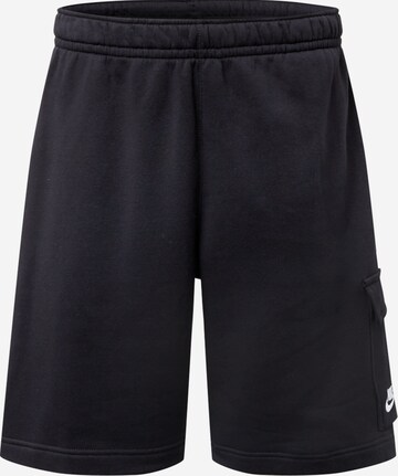 Nike Sportswear Loosefit Shorts in Schwarz: predná strana