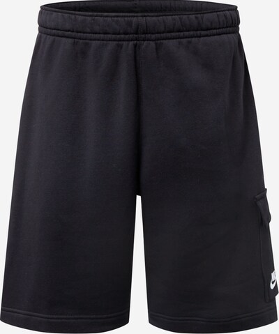 Nike Sportswear Kalhoty 'Club' - černá / bílá, Produkt