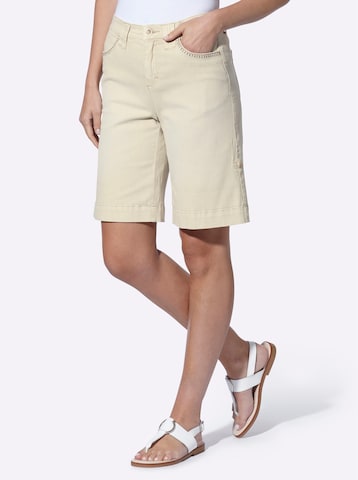 heine Regular Дънки в бежово