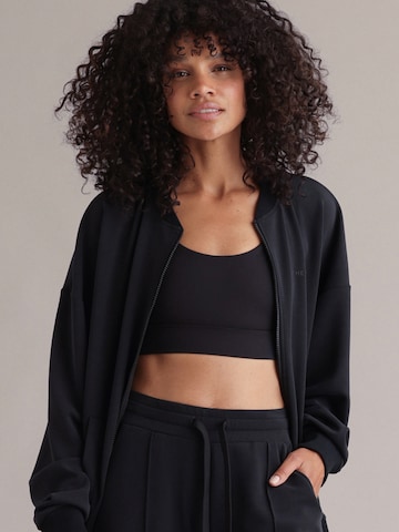 Hey Honey - Chaqueta deportiva 'Bomber' en negro