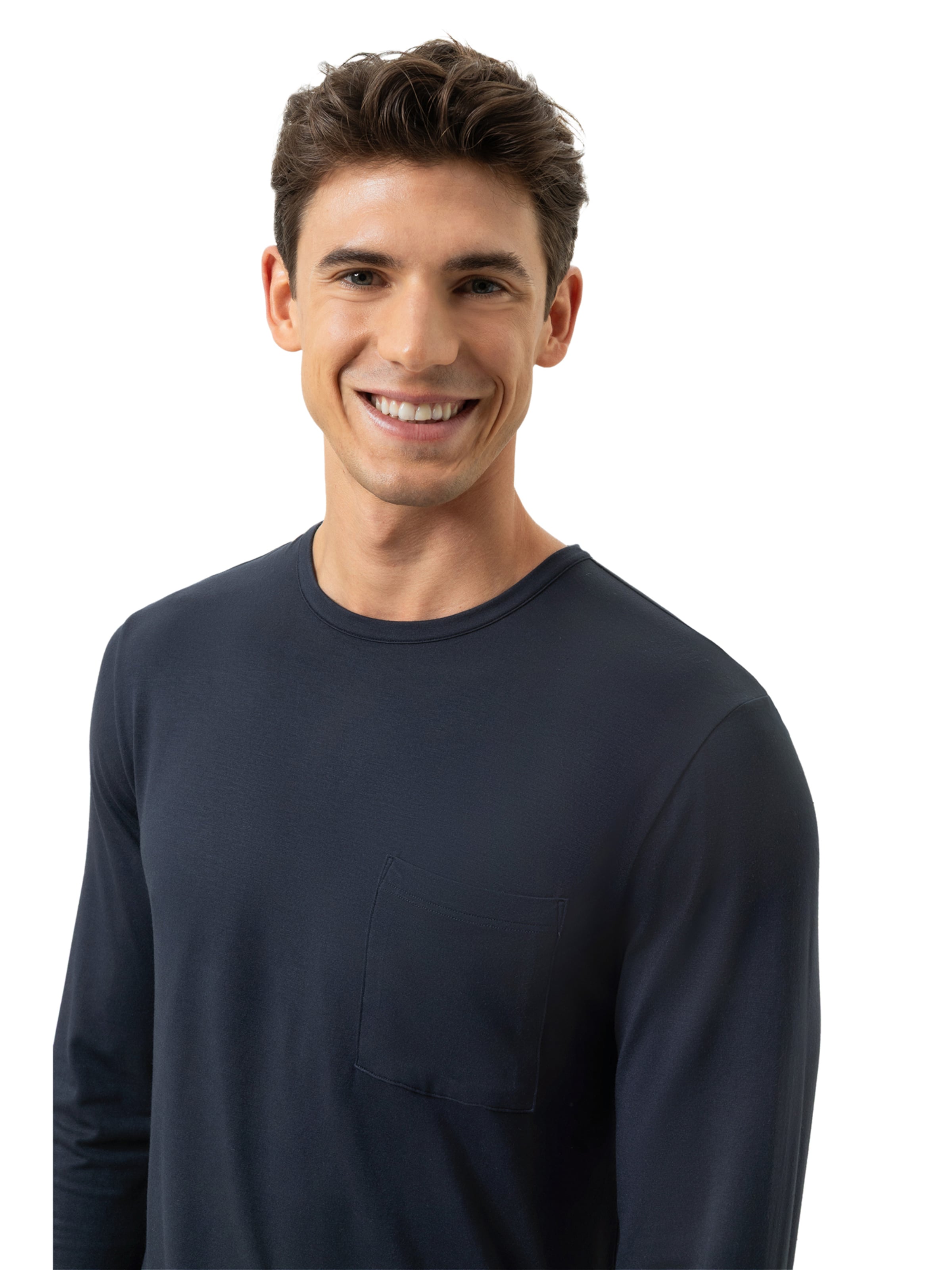 T-Shirt 'Jefferson' Mey en bleu