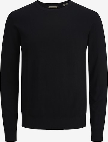 Felpa 'JJEEmil' di JACK & JONES in nero: frontale