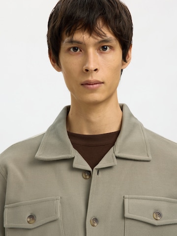 SELECTED Tussenjas 'SLHOLIVER' in Groen