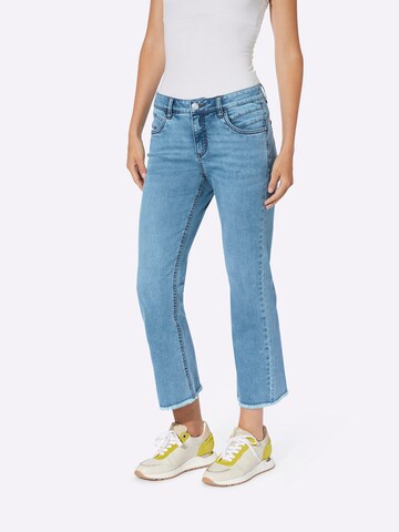heine Regular Jeans in Blauw: voorkant