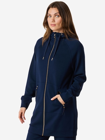 Seaside Zip-Up Hoodie 'Lounge' in Blue