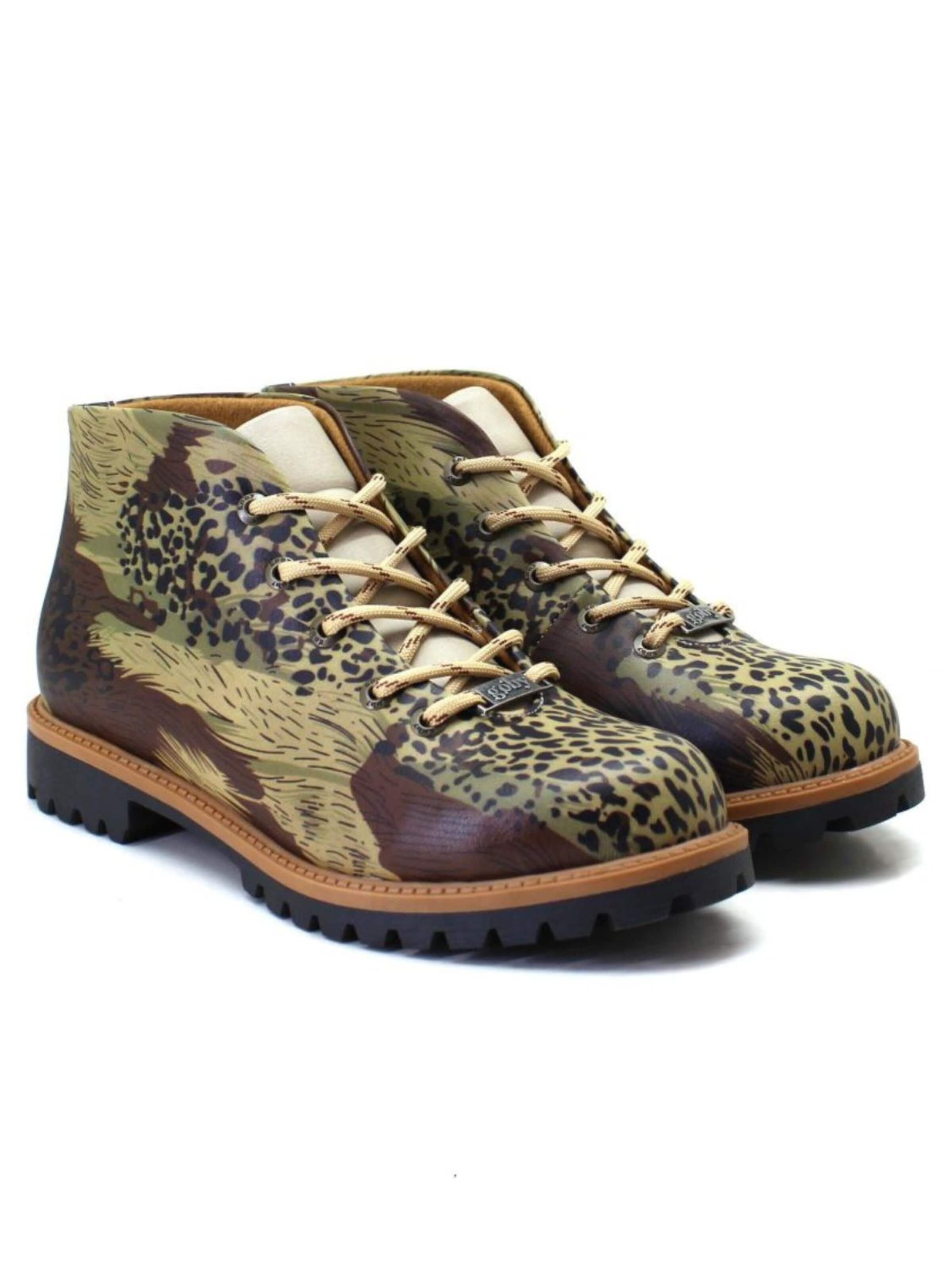 Goby Gležnarji 'Women's Green Ankle boots Goby TKS158' | rjava barva: sprednja stran