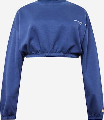 Sweatshirt de la Public Desire Curve pe albastru: față