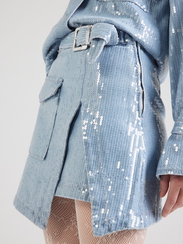 Gonna 'Sequin' di Hoermanseder in blu