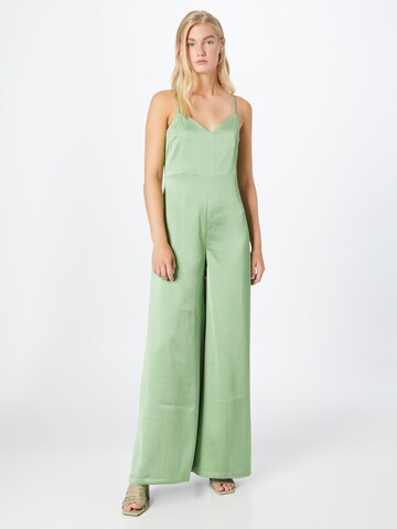 Tuta jumpsuit di Nasty Gal in verde: frontale