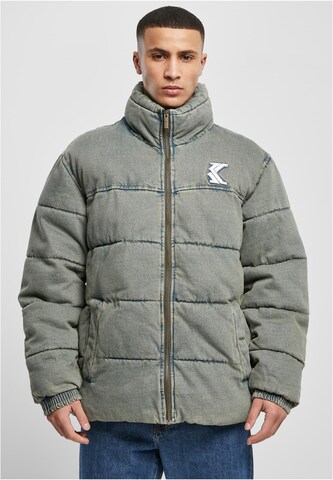 Karl Kani Winter Jacket '224-019-1' in Blue: front