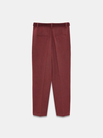 Dilvin Regular Pants in Red