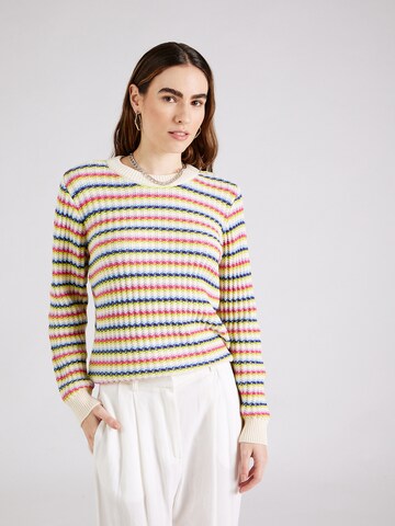 YAS Sweater 'BUGGE' in Beige: front