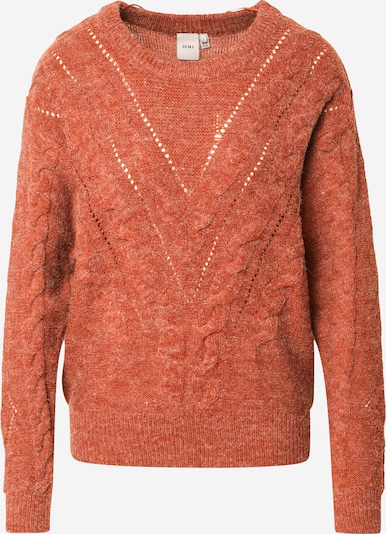 ICHI Sweater in mottled beige / Auburn, Item view