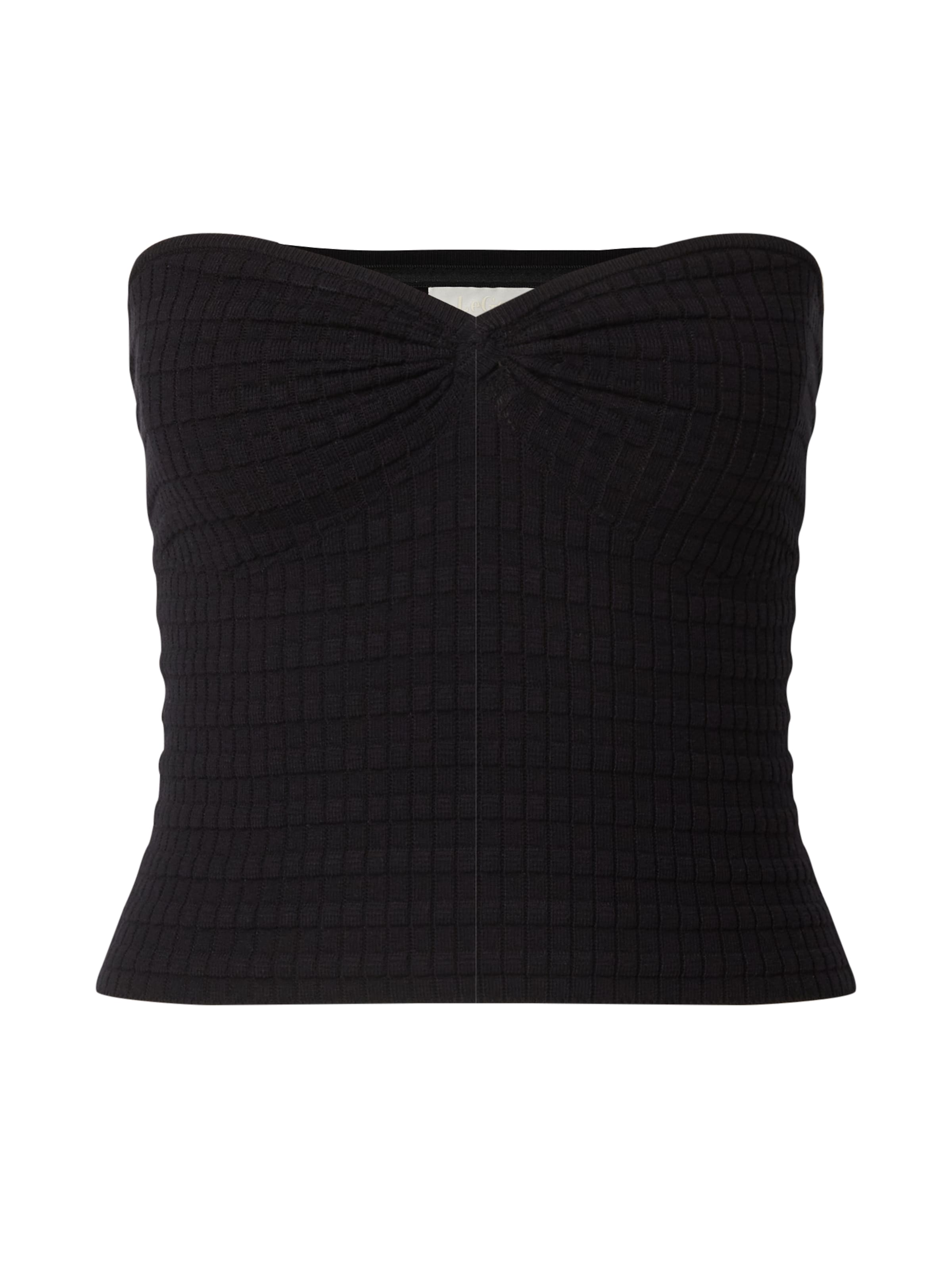 LeGer by Lena Gercke Вязаный топ 'Cathleen' в Черный, Обзор товара