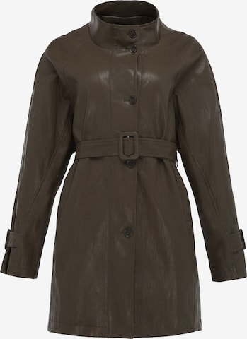 usha BLACK LABEL Tussenjas in Bruin: voorkant
