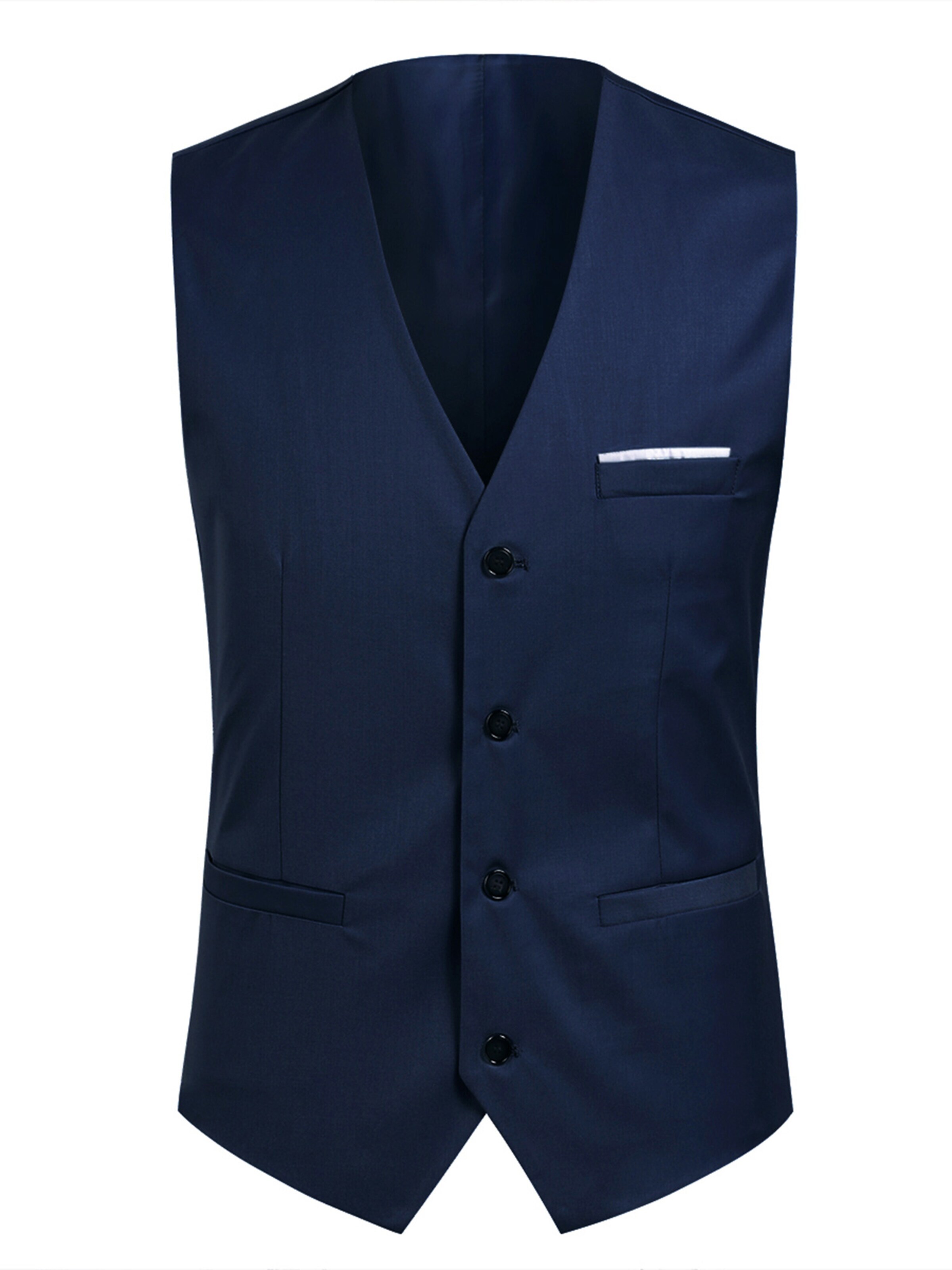YOUTHUP Slim fit Suit 'Drittel' in Blue