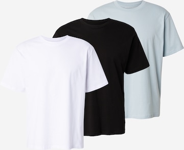 JACK & JONES Shirt 'JJHUGO' in Blauw: voorkant