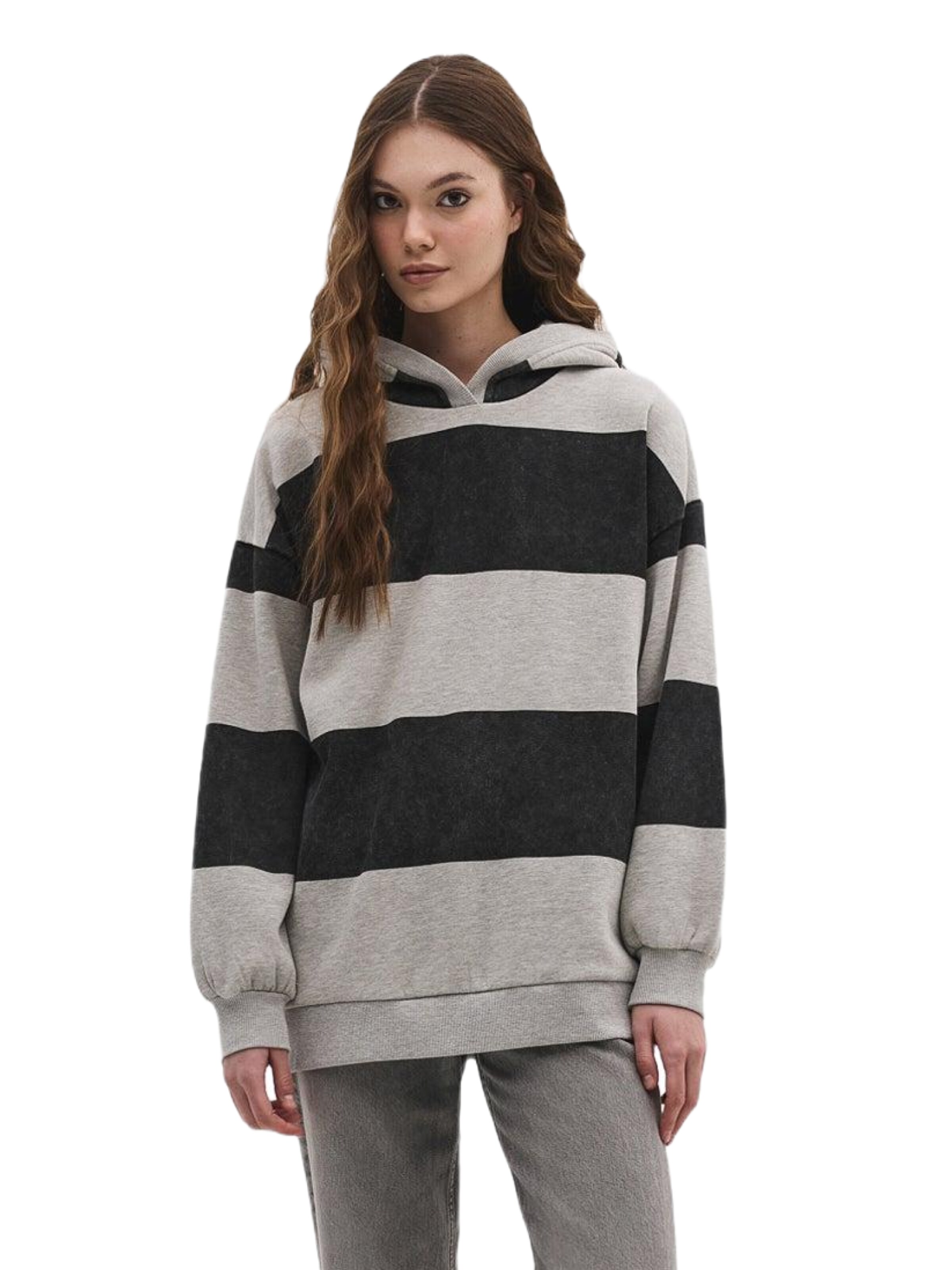 No Matter What Sweatshirt in Schwarz: Vorderseite