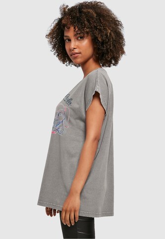 ABSOLUTE CULT Shirt 'Looney Tunes - Bugs and Lola Sketch' in Grey