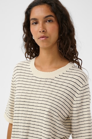 Pull-over 'Spina' SOAKED IN LUXURY en beige