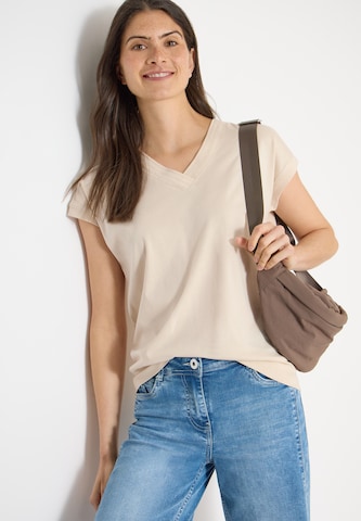 CECIL Shirt in Beige: front