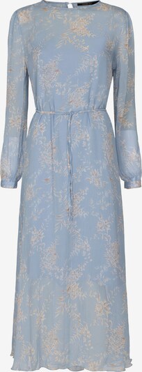 CaddisFly Kleid 'Maria' in beige / rauchblau, Produktansicht