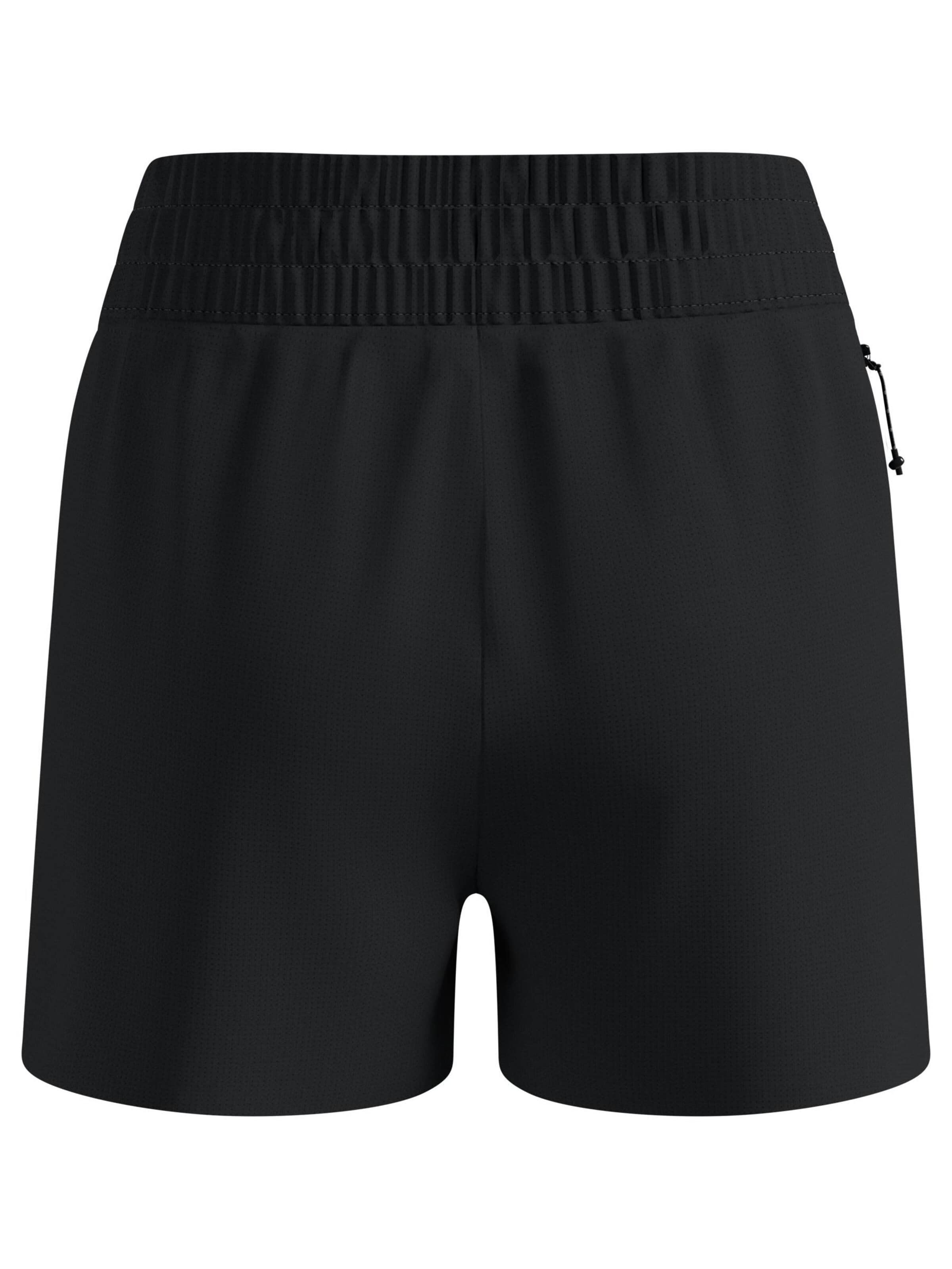 ODLO Regular Workout Pants 'ZEROWEIGHT 3 INCH' in Black