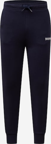 NAPAPIJRI Tapered Broek 'M-BOX' in Blauw: voorkant