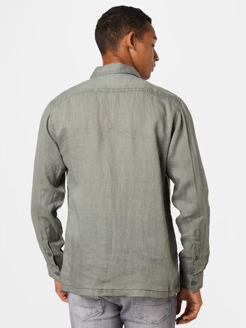 FYNCH-HATTON Regular fit Button Up Shirt in Green