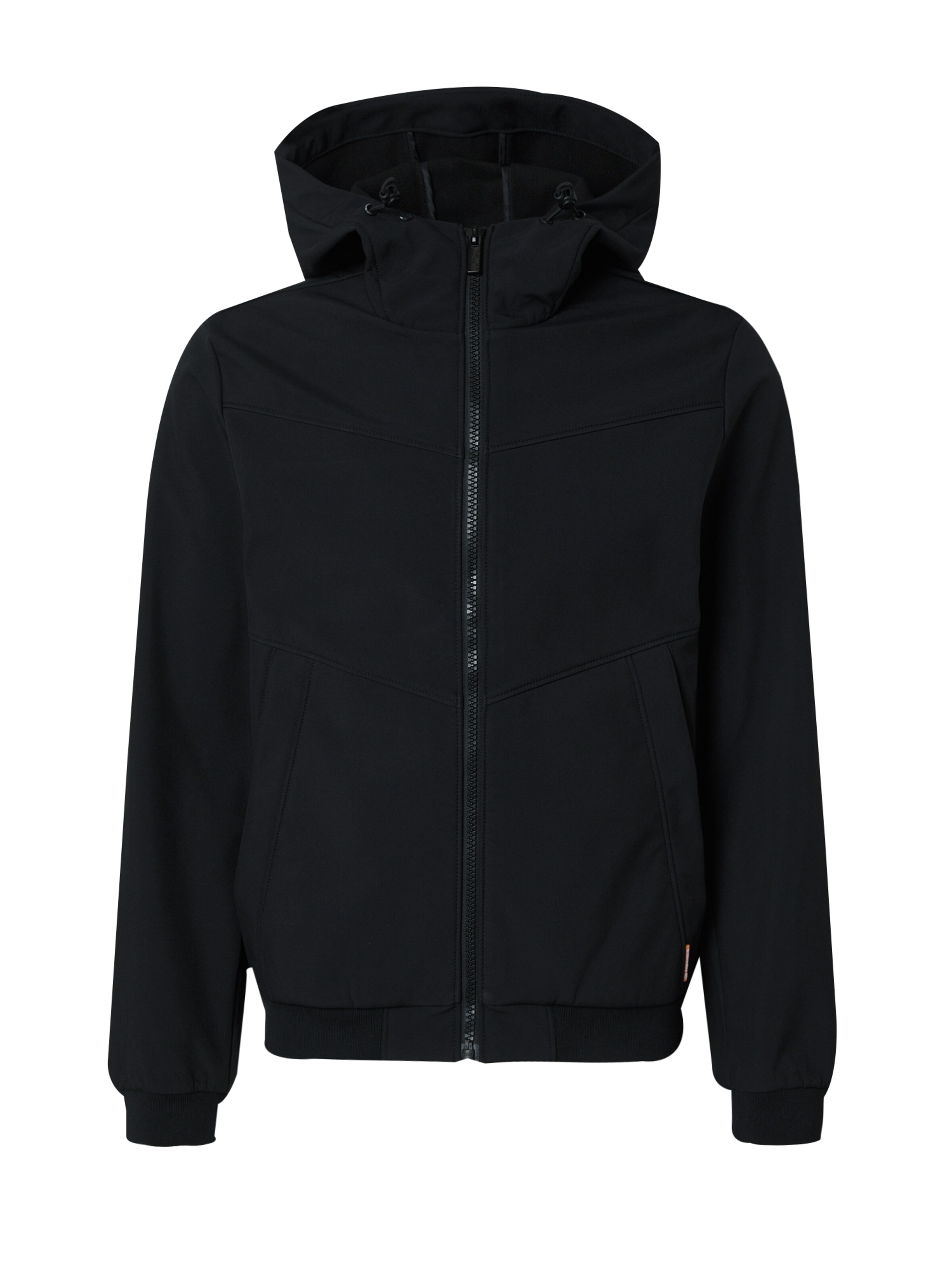 QS Демисезонная куртка в Черный: спереди