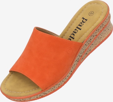 Palado Pantolette 'Palado Niserios' in Orange: Vorderseite