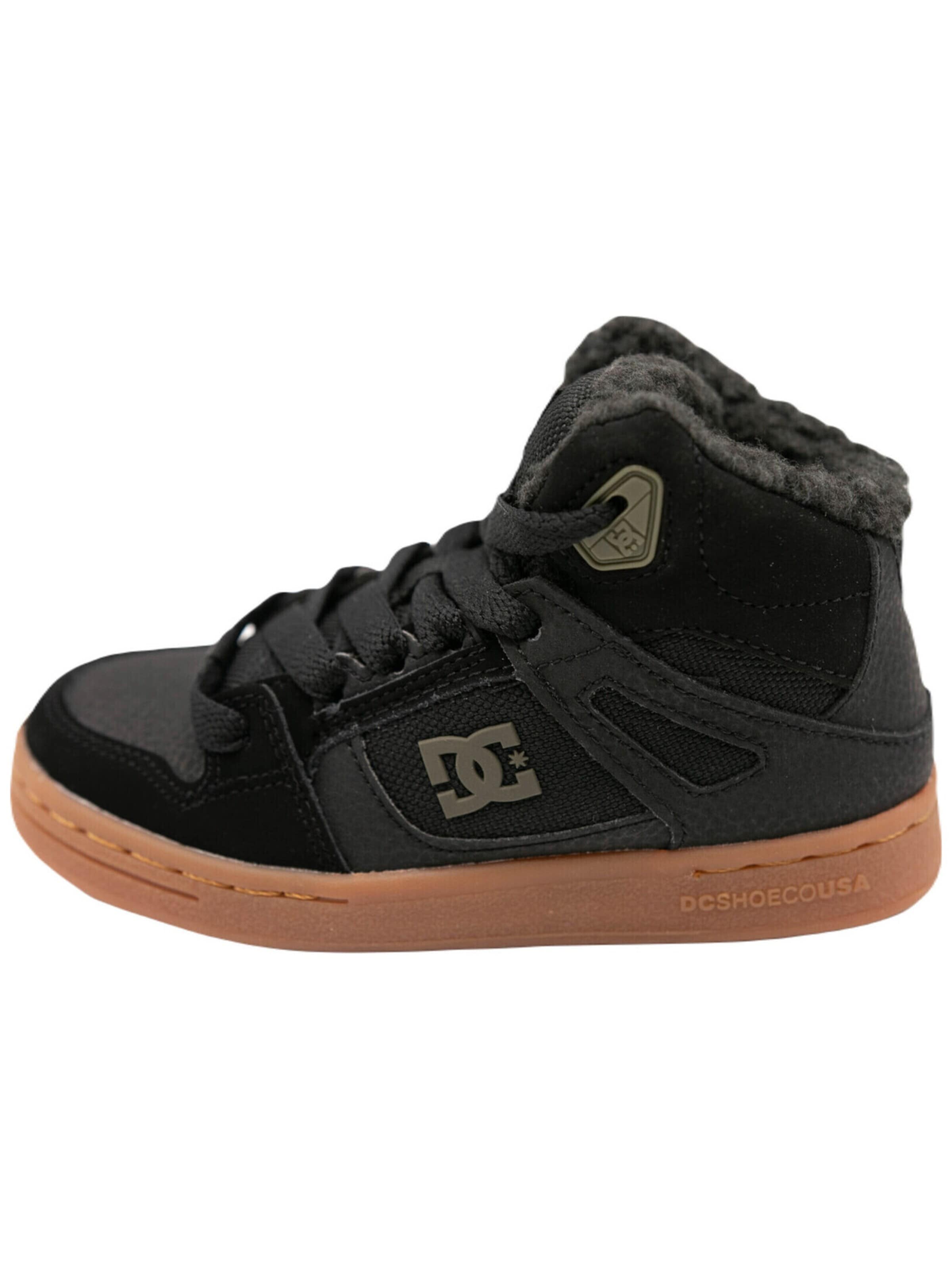 DC Shoes Boots 'DC Shoes Pure High Top Wnt' in Black: front