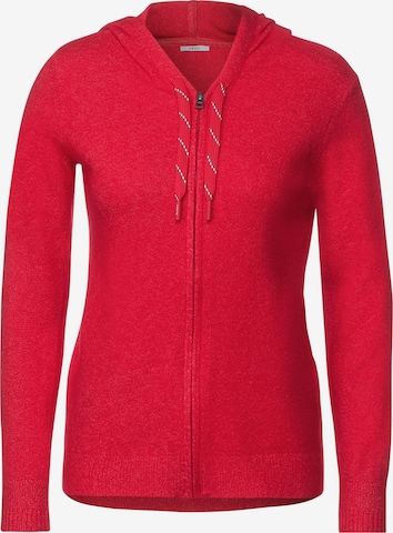 Cardigan CECIL en rouge : devant