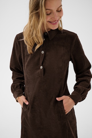 Cream Jurk 'CRCory' in Bruin