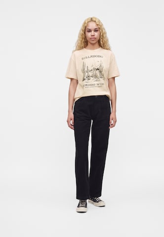 BILLABONG T-shirt 'HEADING WEST' i beige