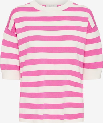 Pull-over 'BYMMORLA' b.young en rose : devant