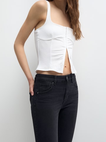 Coupe slim Jean Pull&Bear en noir